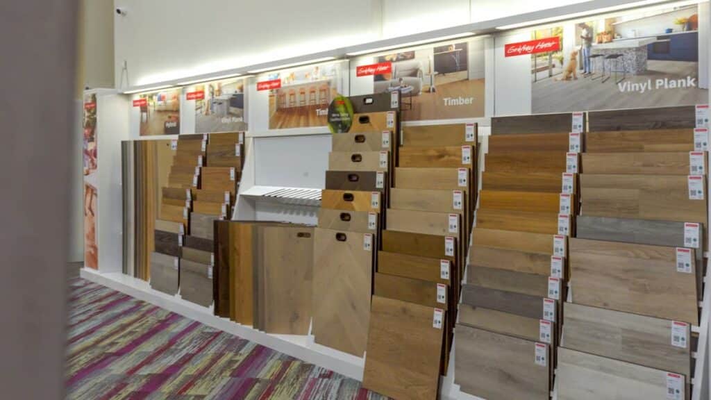 Bennetts range of vinyl plank flooring for homes