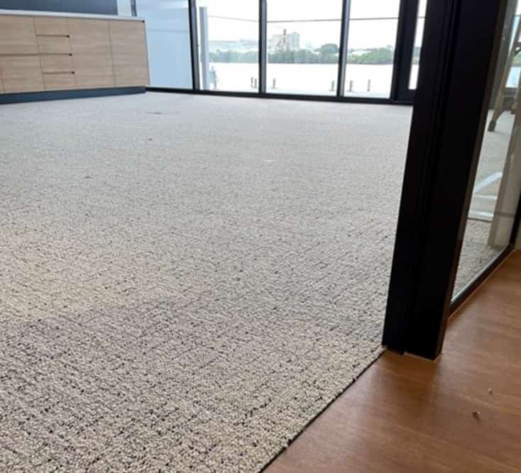 Light Brown office carpet — Flooring Experts in Brisbane, QLD